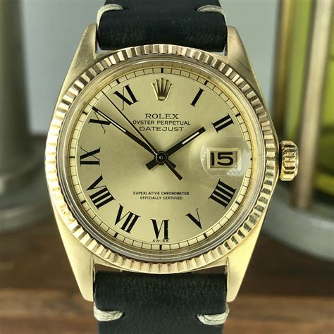 rolex 1601 14k gold|rolex datejust 1601 vs 1603.